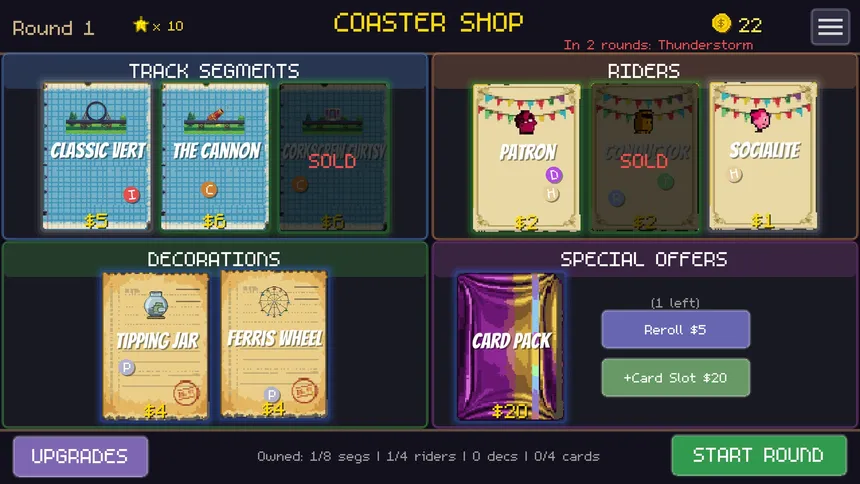 Скриншот 2 к игре Roller Coaster Looper