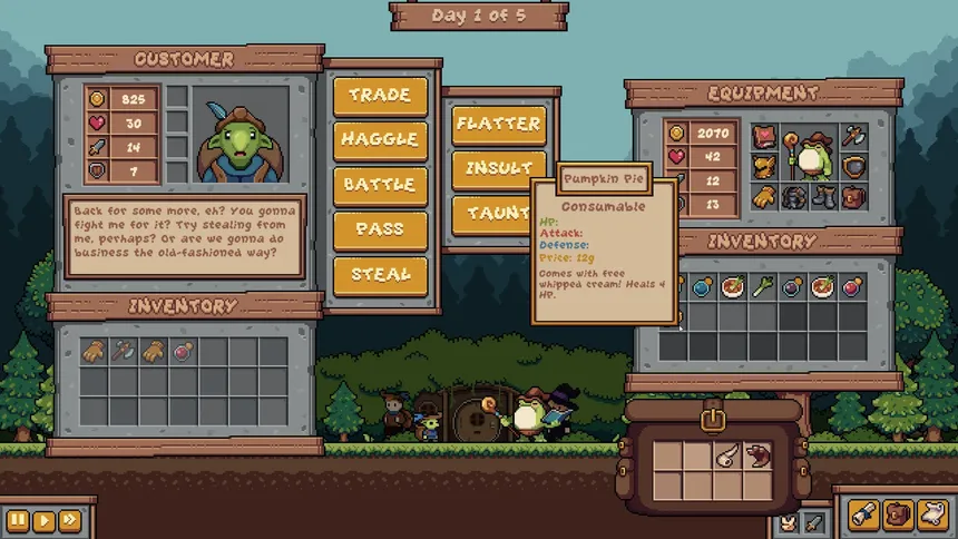 Скриншот 1 к игре Rogue Merchant