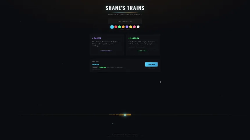 Скриншот 1 к игре Shane's Trains