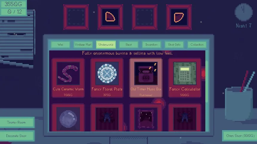 Скриншот 1 к игре Curio Shop
