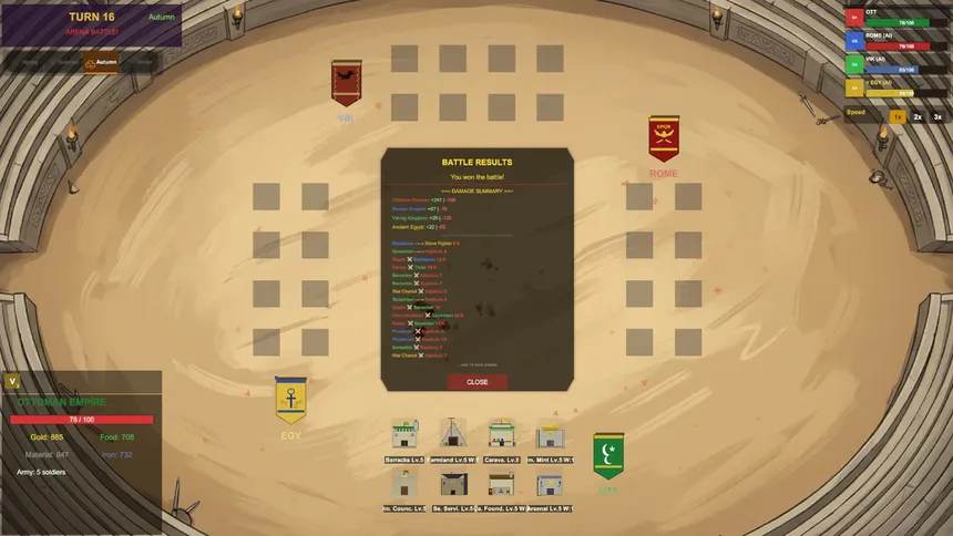 Скриншот 3 к игре WarBoard: Arena Empire