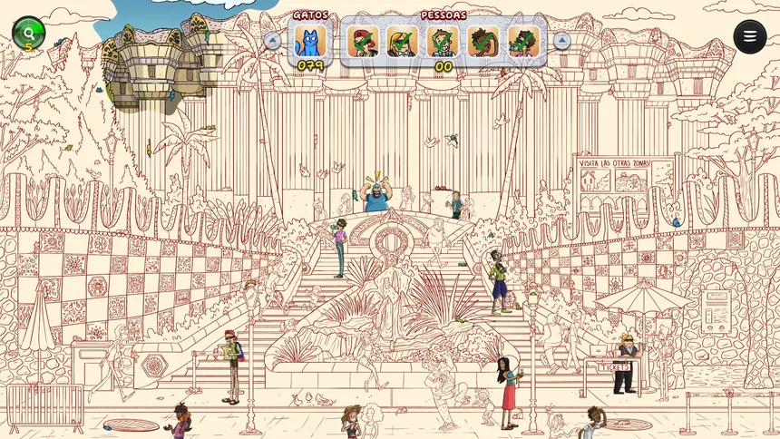 Скриншот 2 к игре Hidden Cats in Barcelona