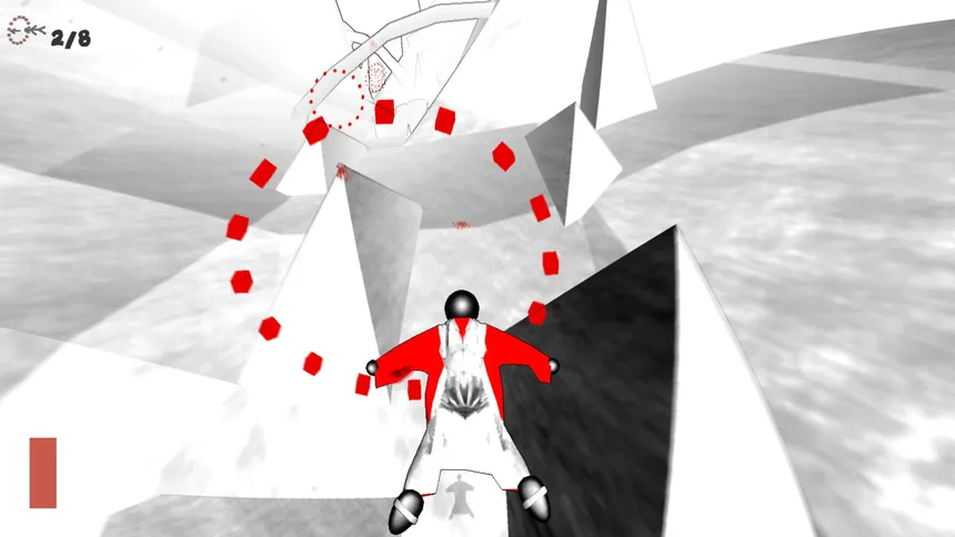 Скриншот 1 к игре Stickman 3D Wingsuit DELUXE
