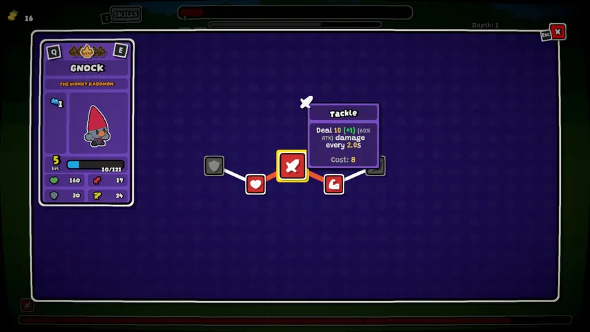 Скриншот 4 к игре Kādomon: Incremental Eclipse