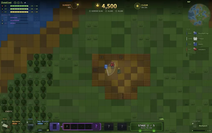 Скриншот 2 к игре Zomdied