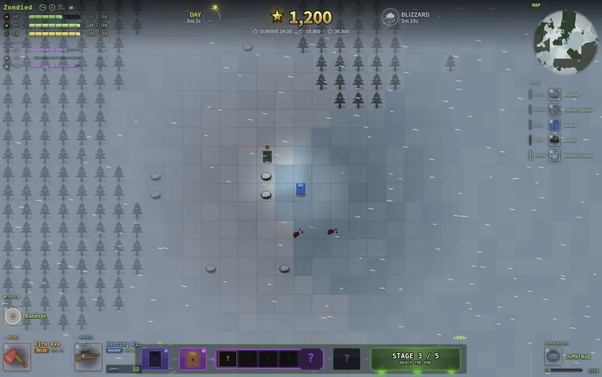 Скриншот 3 к игре Zomdied