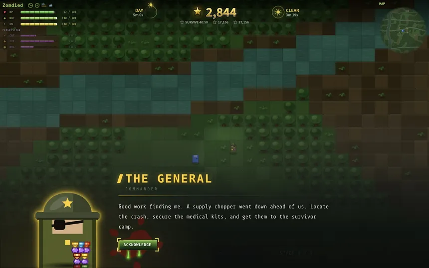 Скриншот 4 к игре Zomdied