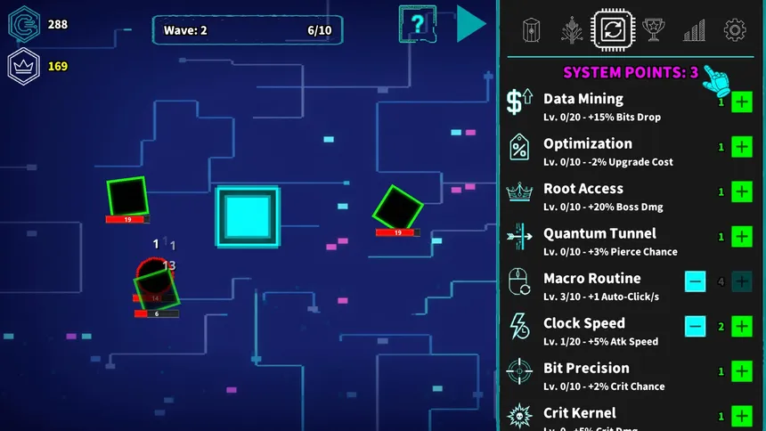 Скриншот 1 к игре Idle Protocol
