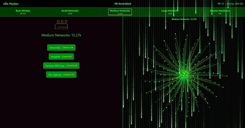Скриншот 1 к игре Idle Hacker
