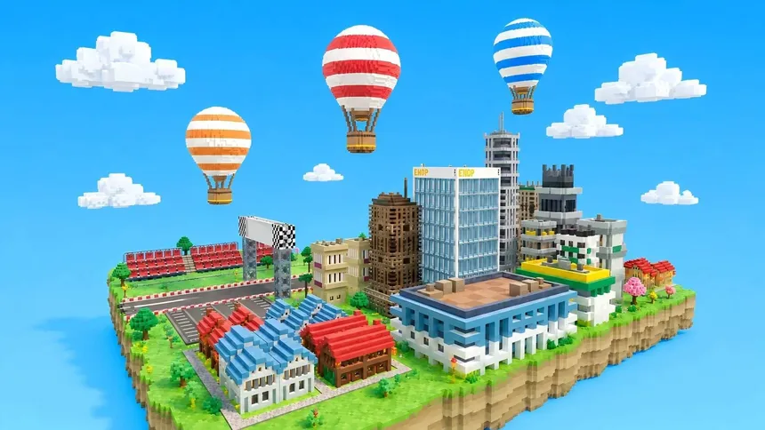 Скриншот 1 к игре 空跃之旅：像素天穹（SKY LEAP PIXEL SKY)