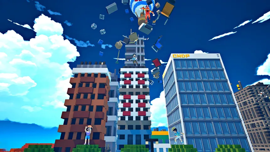 Скриншот 2 к игре 空跃之旅：像素天穹（SKY LEAP PIXEL SKY)