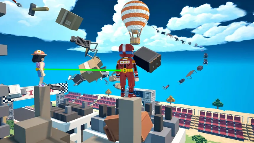 Скриншот 3 к игре 空跃之旅：像素天穹（SKY LEAP PIXEL SKY)