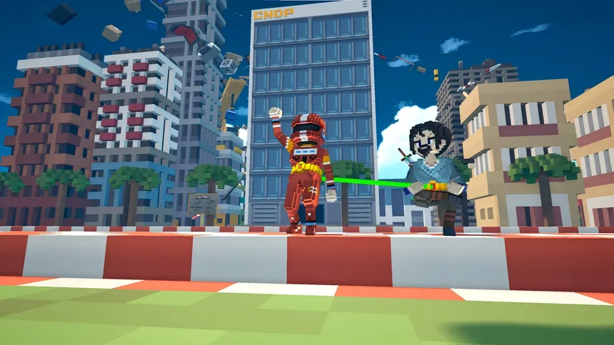 Скриншот 4 к игре 空跃之旅：像素天穹（SKY LEAP PIXEL SKY)