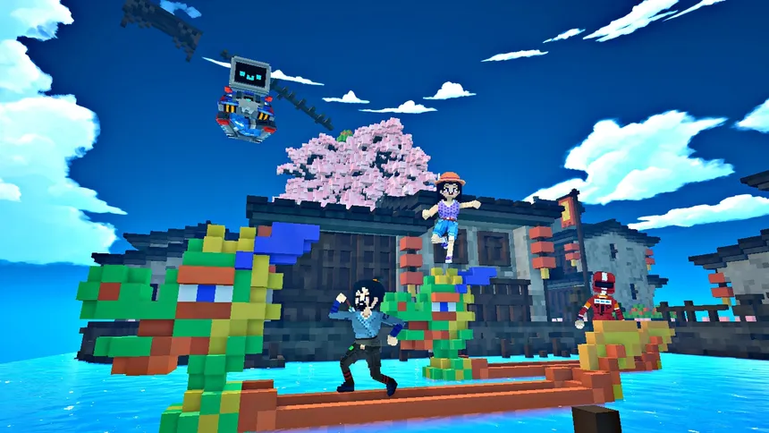 Скриншот 7 к игре 空跃之旅：像素天穹（SKY LEAP PIXEL SKY)
