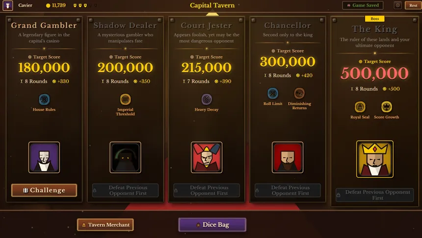 Скриншот 7 к игре Dice Tavern: Farkle Roguelike