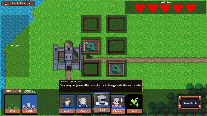 Скриншот 1 к игре Epic Card Battle Simulator