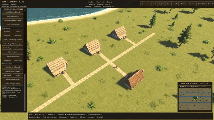 Скриншот 4 к игре Mound Kingdoms