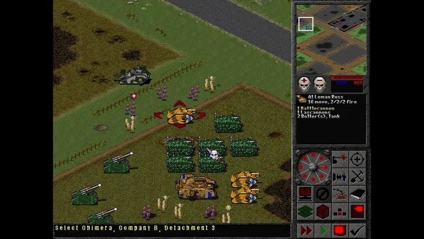 Скриншот 2 к игре Final Liberation: Warhammer Epic 40,000 (Classic)
