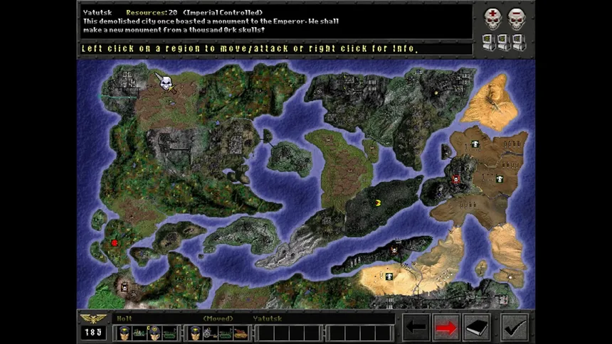 Скриншот 4 к игре Final Liberation: Warhammer Epic 40,000 (Classic)