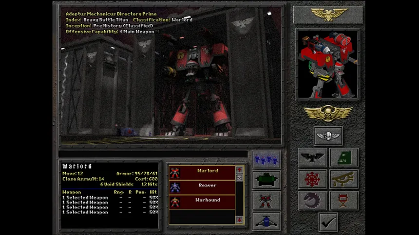 Скриншот 6 к игре Final Liberation: Warhammer Epic 40,000 (Classic)