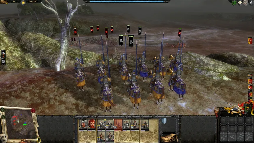Скриншот 2 к игре Warhammer: Mark of Chaos - Gold Edition (Classic)