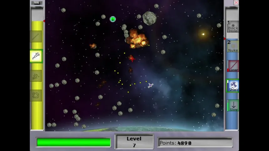 Скриншот 1 к игре Meteor Swarm Old School