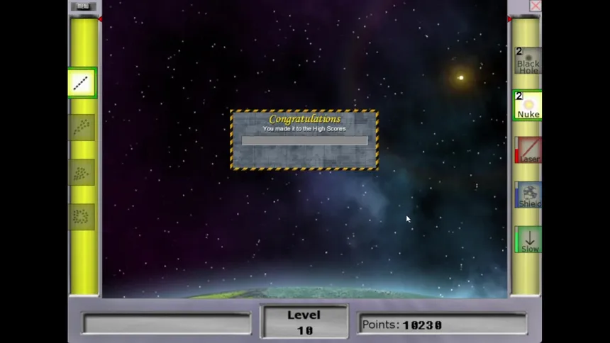 Скриншот 4 к игре Meteor Swarm Old School