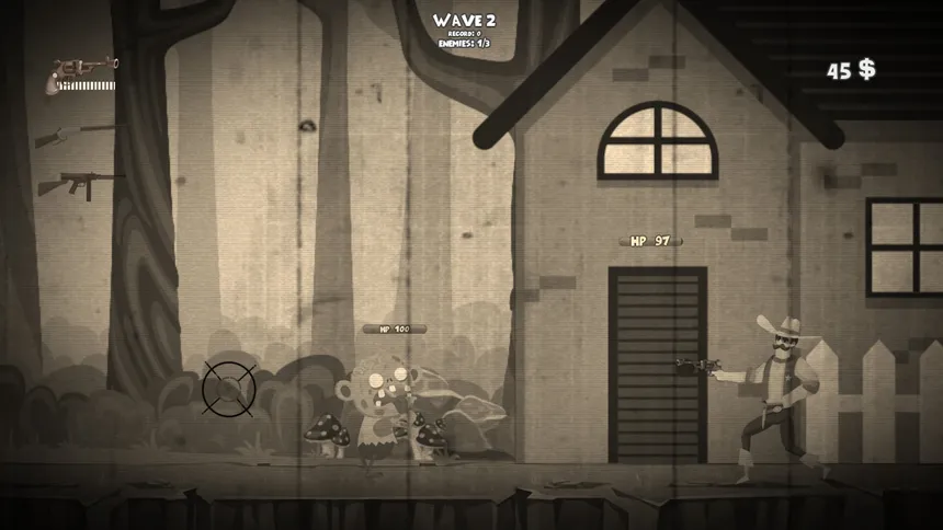Скриншот 2 к игре Cowboy and Zombies