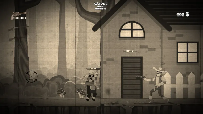 Скриншот 3 к игре Cowboy and Zombies