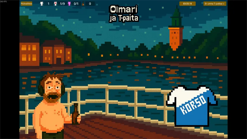 Скриншот 1 к игре Olmari ja T-paita