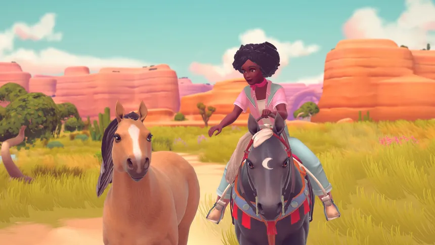 Скриншот 2 к игре Barbie Horse Ride & Rescue