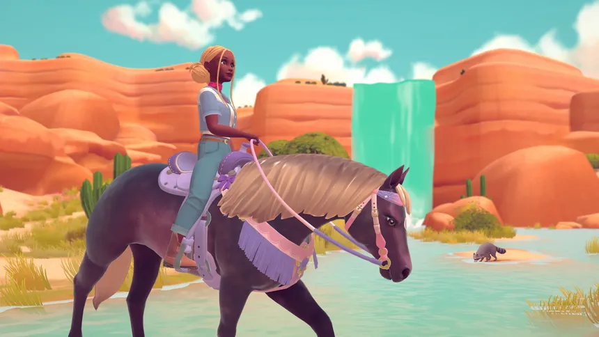 Скриншот 6 к игре Barbie Horse Ride & Rescue