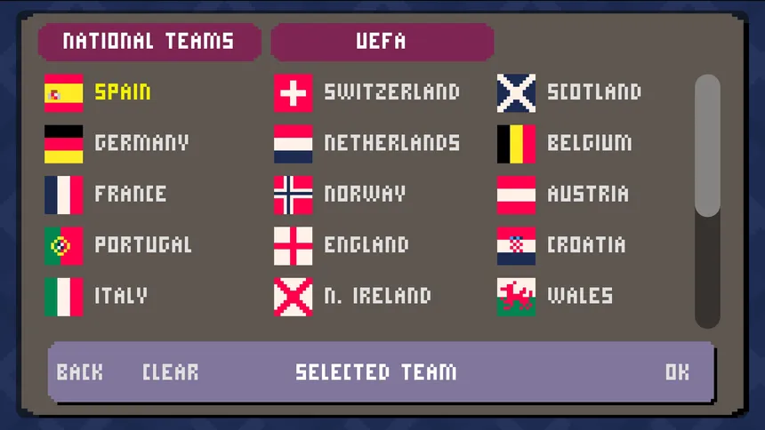 Скриншот 2 к игре Arcade World Cups