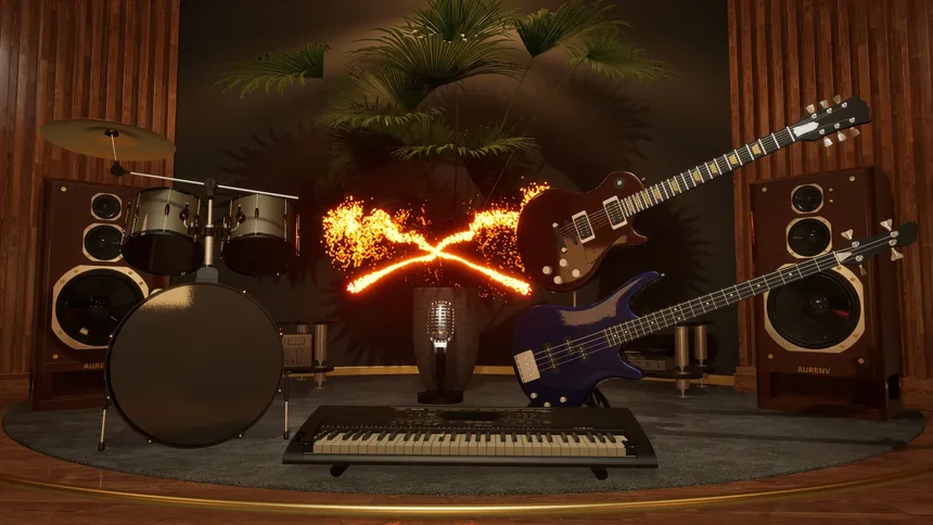 Скриншот 5 к игре Aurenv - Audio Reactive 3D Environments