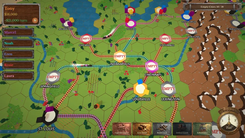 Скриншот 3 к игре Rails & Rivals