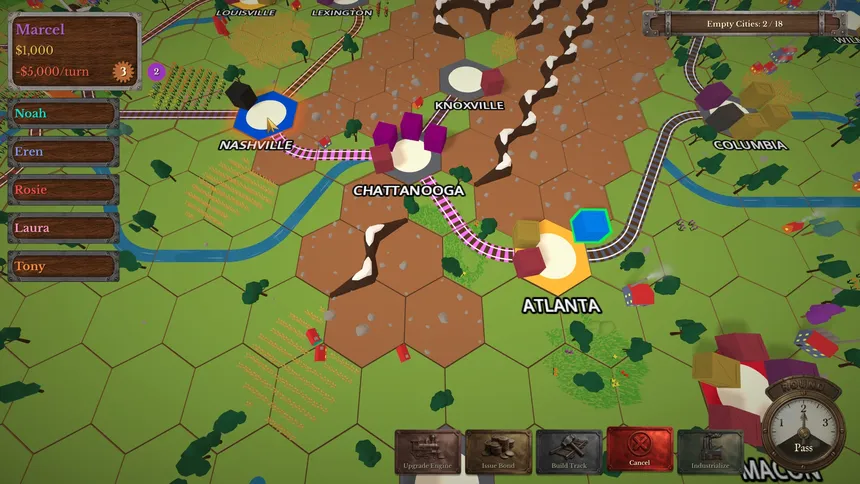 Скриншот 4 к игре Rails & Rivals