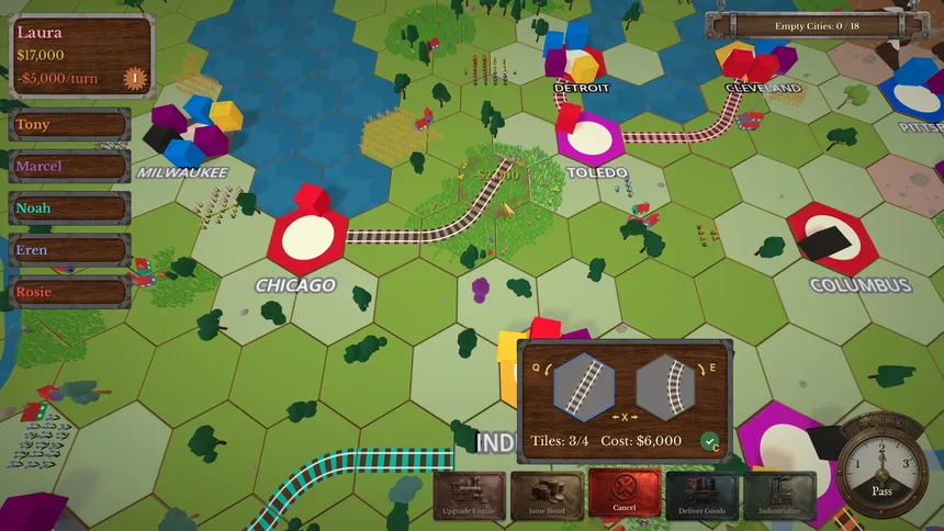 Скриншот 5 к игре Rails & Rivals