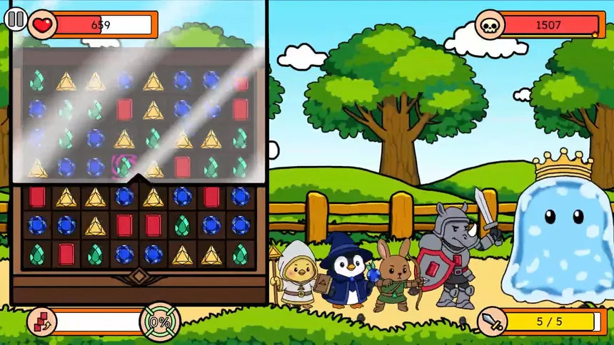 Скриншот 1 к игре Gem Party
