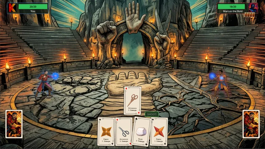 Скриншот 2 к игре Rock, Paper, Scissors: Survival