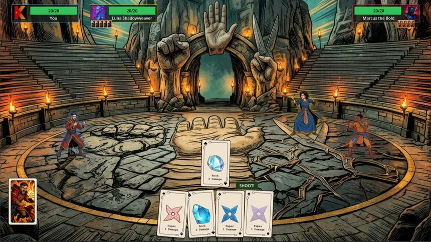 Скриншот 3 к игре Rock, Paper, Scissors: Survival