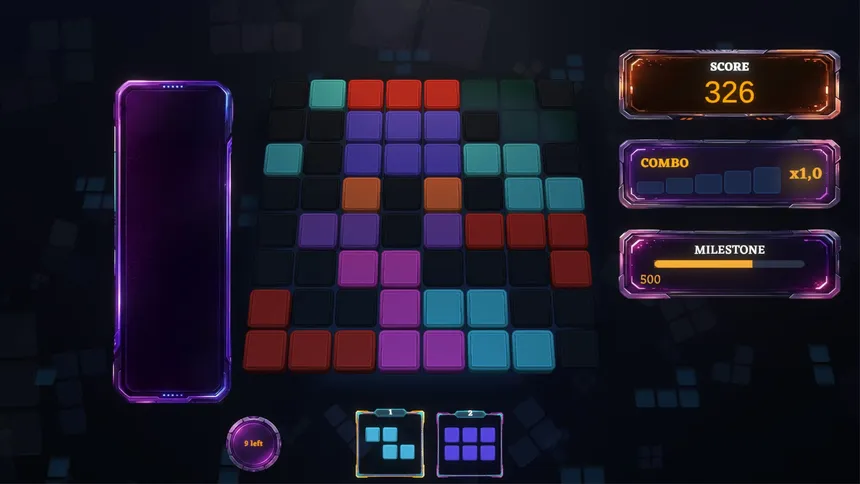 Скриншот 3 к игре Blockflow
