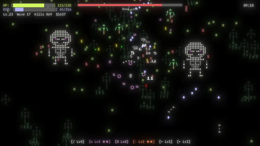 Скриншот 3 к игре ASCII Survivors