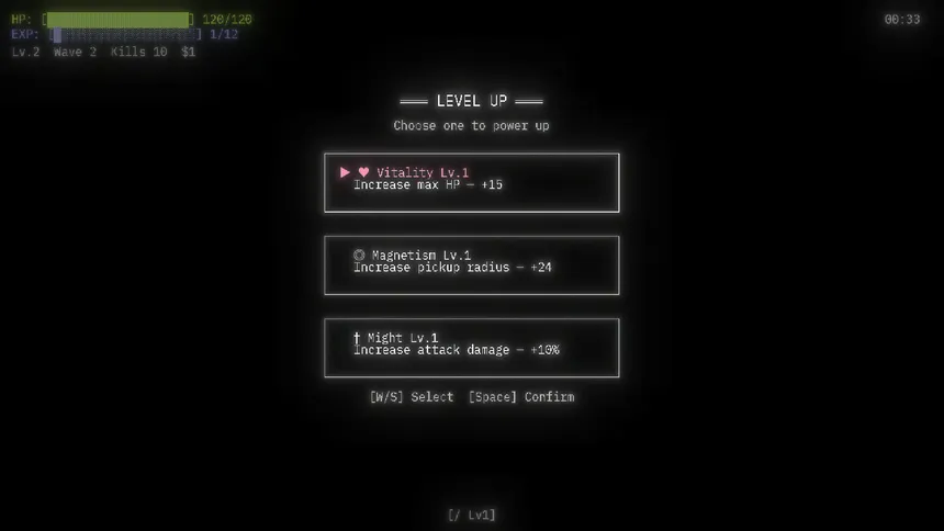 Скриншот 5 к игре ASCII Survivors