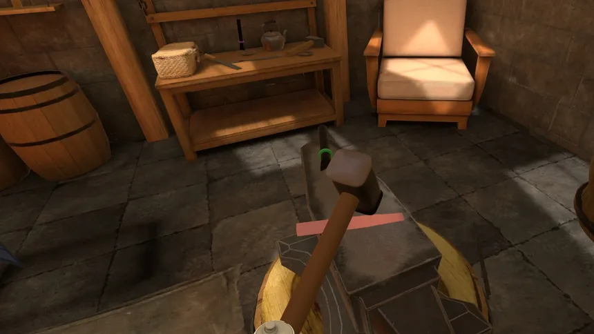 Скриншот 2 к игре VR Blacksmithing