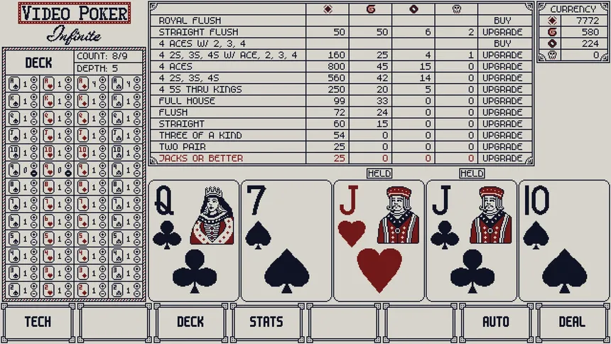 Скриншот 7 к игре Video Poker Infinite
