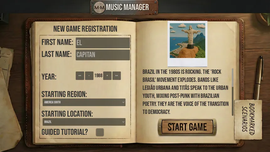 Скриншот 1 к игре Music Manager