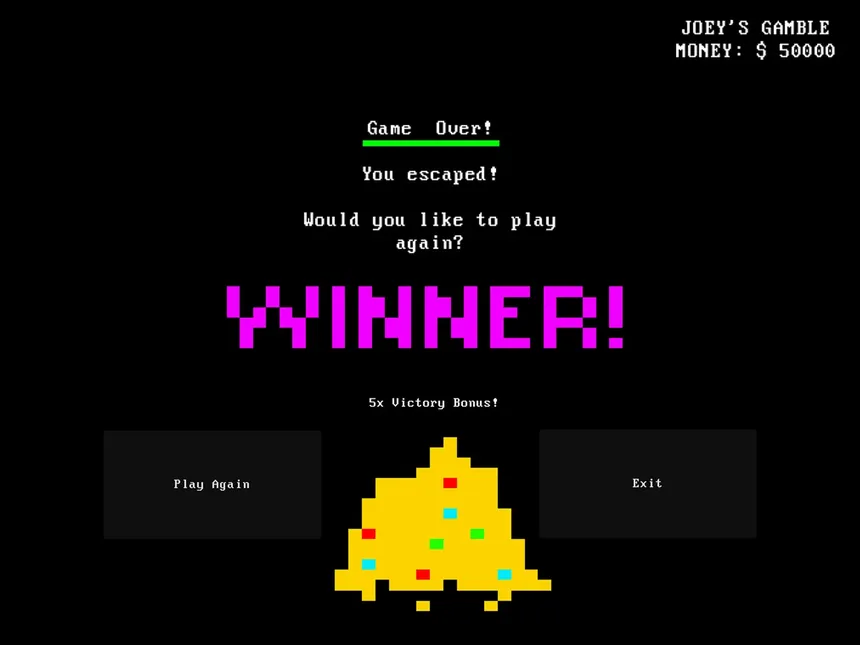 Скриншот 1 к игре The Gamble Maze