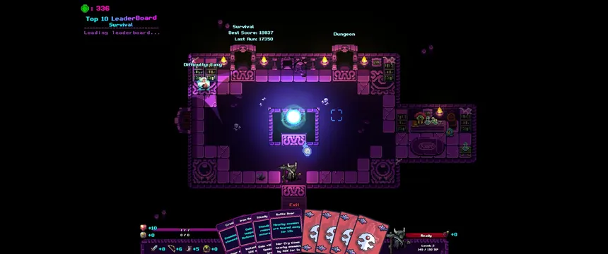 Скриншот 3 к игре Deckromancer: Haven and Hell