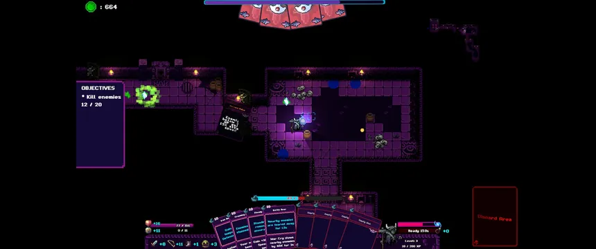 Скриншот 7 к игре Deckromancer: Haven and Hell