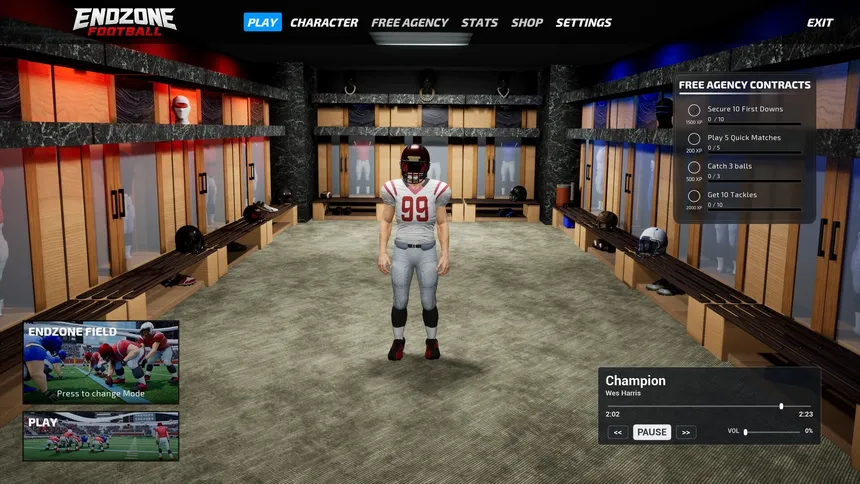 Скриншот 3 к игре Endzone Football